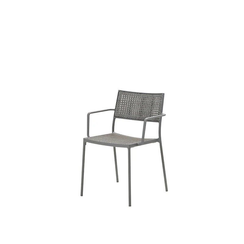Less Chair French rattan, light grey