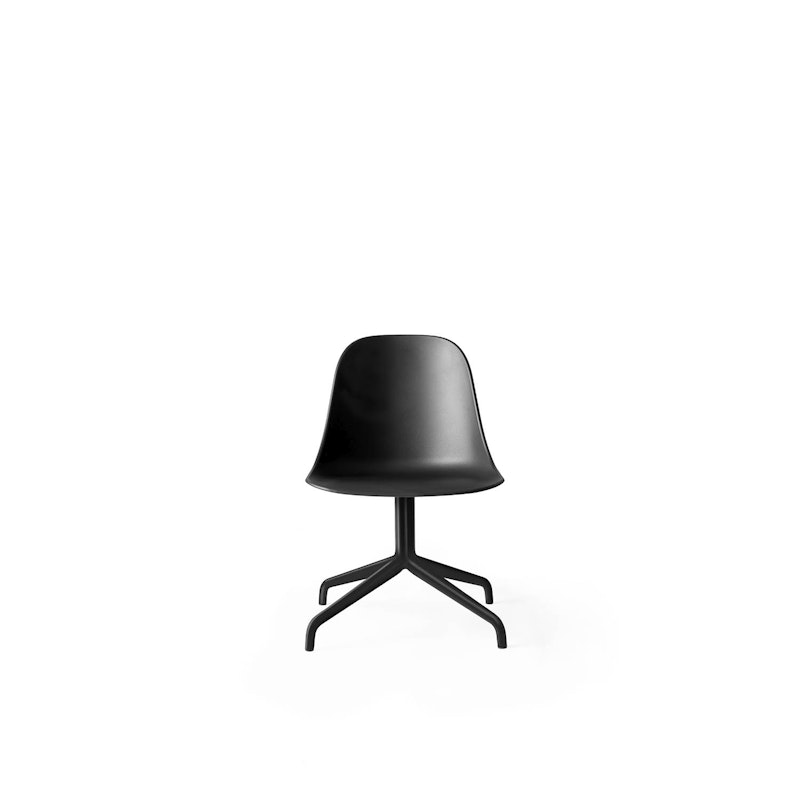 Harbour Swivel Side Chair, Black